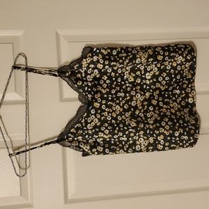 Abercrombie & fitch silk floral top
